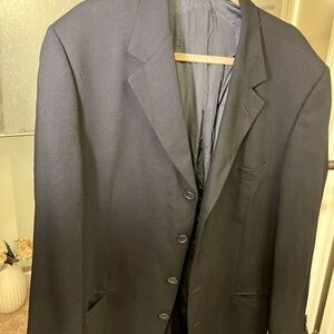 Versace Men’s Black Jacket 42 Long Slim Athletic Fit